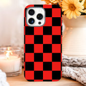 レッド ブラック チェック柄 Case-Mate iPhoneケース
