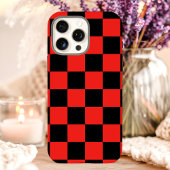 レッド ブラック チェック柄 Case-Mate iPhoneケース