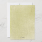 レッド、ブラック、金ゴールドエレガンスシンプルズ 招待状 (裏面)