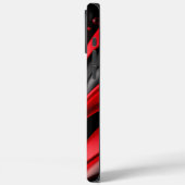 レッド ブラック 3D グラデーション スマホケース Case-Mate iPhoneケース (裏面 / 左)