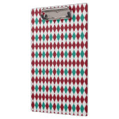 レッド&ブルーダイヤモンドグリッター クリップボード (左)