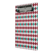 レッド&ブルーダイヤモンドグリッター ミニクリップボード (アングル2)