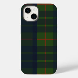レッド ブルー グリーン タータンチェック スコットランド プリント Case-Mate iPhone 14ケース