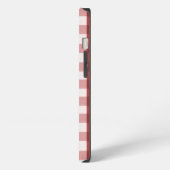 レッド プリント iPhoneケース (左側面)