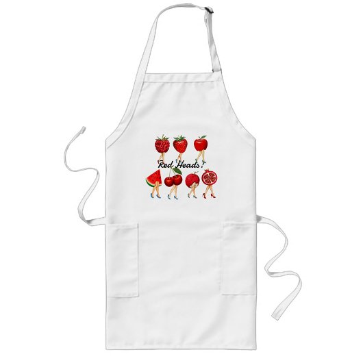 レッド・ヘッズ！レディースレッグの赤い果実 ロングエプロン