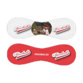 レッド | ヘビーホワイト | 写真を持つ野球 野球ボール (パネル)