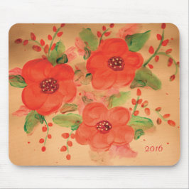 レッド ベラ マウスパッド