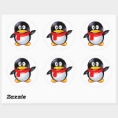 レッド・ペンギン ラウンドシール (シート)