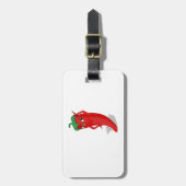 レッド·ホット·ペッパー·ディバ ラゲッジタグ (正面縦)