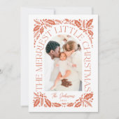 レッド ホリー フォト アーチ | メリー リトル クリスマス (正面)