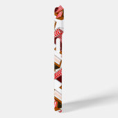 レッド&ホワイトビーチチェアテーマ Case-Mate iPhoneケース (裏面 / 右)