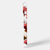 レッド&ホワイトビーチチェアテーマ Case-Mate iPhoneケース (裏面 / 左)