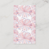 レッド、ホワイト、そして誰が?7月4日ジェンダー発表パーティー エンクロージャーカード (裏面)