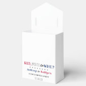 レッド、ホワイト、そして誰が?7月4日ジェンダー発表パーティー フェイバーボックス (オープン)