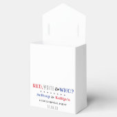 レッド、ホワイト、そして誰が?7月4日ジェンダー発表パーティー フェイバーボックス (オープン)