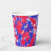 レッド・ホワイト・アンド・アイ・ドゥ 4th ジュライ ブライズトーン 紙コップ (左)