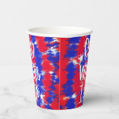 レッド・ホワイト・アンド・アイ・ドゥ 4th ジュライ ブライズトーン 紙コップ (右)