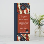 レッド・ホワイト・ブルー・カンパニー・イベント 招待状 (スタンド正面)