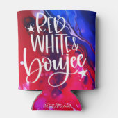 レッド・ホワイト・ブージー・ファニー 7月4日 バチェロレッテパーティー 缶クーラー (裏面)