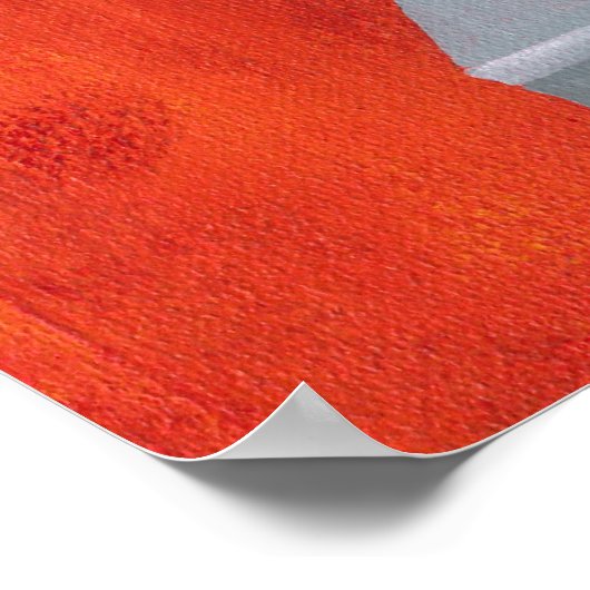 レッド? ポスター (角)