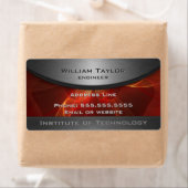 レッド・メタリック・エレガンス ラベル (インサイチュ)