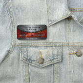 レッド・メタリック・エレガンス 名札 (インサイチュ)