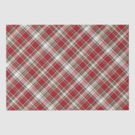 レッド、モカ&クリームプレイド#2 薄葉紙