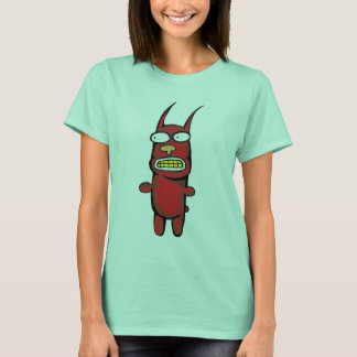 レッド・モンスターウォメンズシャツ Tシャツ
