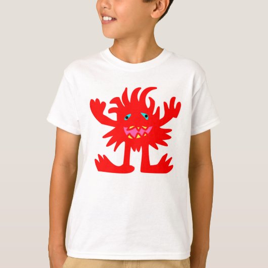 レッド・モンスター Tシャツ (正面)