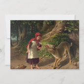 レッド・リジンフッドとウィリアム・ヒゲの狼 サンキューカード (正面)