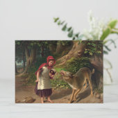 レッド・リジンフッドとウィリアム・ヒゲの狼 サンキューカード (スタンド正面)