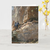 レッド・リバー渓谷， KY - Skybridge notecards カード (黄色い花)