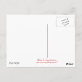 レッド・ローズありがとう! ポストカード (裏面)