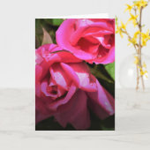 レッド・ローズ、カード カード (黄色い花)