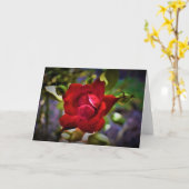 レッド・ローズ、カード カード (黄色い花)