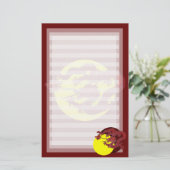 レッド·ワックス·ドラゴン 便箋 (スタンド正面)