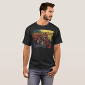 レッド・ヴィネヤード、ヴァン・ゴッホ、1888年 Tシャツ (正面フル)