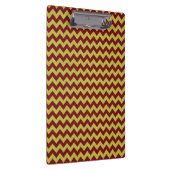 レッド&金ゴールドジグザググリッター クリップボード (右)