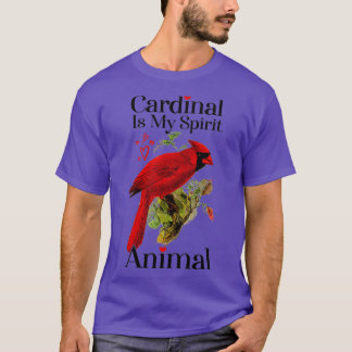 レッド(鳥)ショウジョウコウカンチョウバードウォッチャーは(鳥)ショウジョウコウカンチョウ Tシャツ