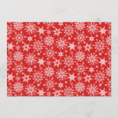 レッド（鳥）ショウジョウコウカンチョウホリーベリークリスマスグリーティング シーズンカード (裏面)