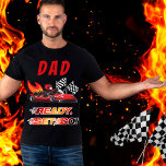 レッド | Black Go Kartレーシング誕生日 トライブレンドＴシャツ<br><div class="desc">ゴーカートの祝レースをテーマにした誕生日までレースを続ける。この誕生日パーティーデザインは、赤と黒のゴーカートと赤いヘルメットドライブと炎の射撃、 発砲を持つゴーカートの後ろに。「Ready,  Set,  Go!」という言葉は炎に包まれたグラデーションで行われる。1組の旗が市松模様に運転手を振り下げている。</div>