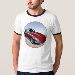レッドE型ロードスター Tシャツ