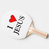 レッドIハート 卓球ラケット (横)