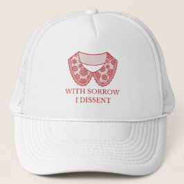 レッドI反対派レースカラー中絶の禁止の抗議 キャップ