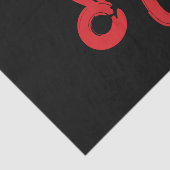 レッドLEO〔占星術の〕十二宮図サイン7月威厳がある誕生日占星術 薄葉紙 (詳細)