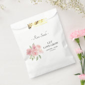 レッラブグロウバラシード結婚式の引き出物 フェイバーバッグ (封をした状態)