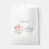 レッラブグロウバラシード結婚式の引き出物 フェイバーバッグ (正面)