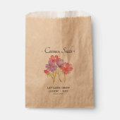 レッラブグロウルコスモシーズ結婚式の引き出物バッグ フェイバーバッグ (正面)