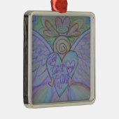 レッラブレットゴッドエンジェルホリデーギフトオーナメント メタルオーナメント (右)