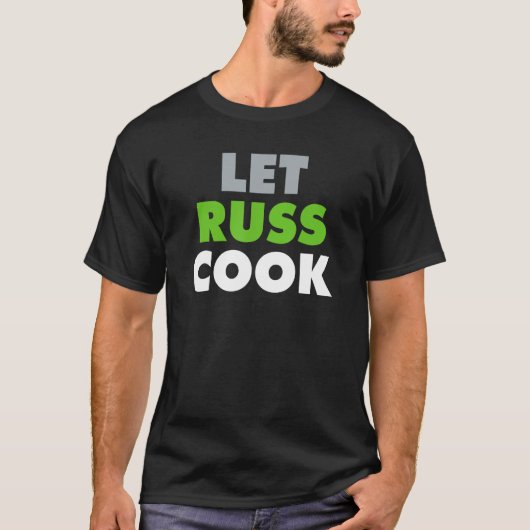 レッルス調理師 – シアトルサッカースローガン Tシャツ (正面)